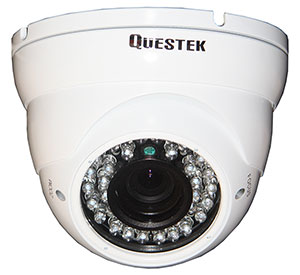 QUESTEK - QTC-422c: Camera Dome hồng ngoại 1/3” Super Exwave Sony CCD, 500 TVL